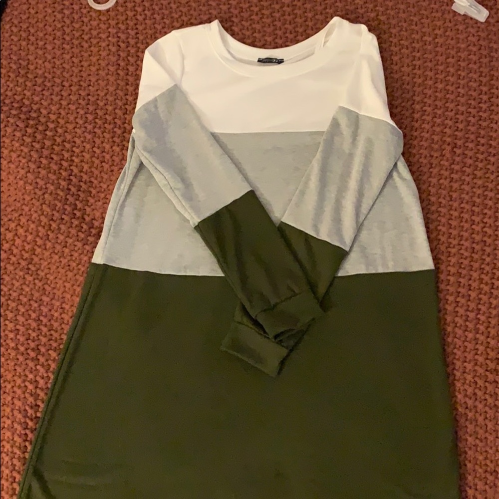 Color block dress